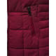 Women's burgundy quilted waistcoat Dona JS/16M9096/06Z - Action Women's burgundy quilted waistcoat Dona JS/16M9096/06Z