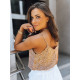 Blouse brown Hana RY2241 - For women Blouse brown Hana RY2241