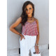 Blouse red Hana