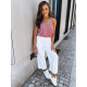 Blouse red Hana RY2243 - For women Blouse red Hana RY2243