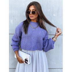 Violetinis megztinis Blis