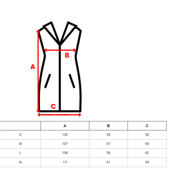Black long waistcoat Apter JS/5M3157/392Z