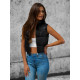 Black short waistcoat Giter JS/16M9079/392