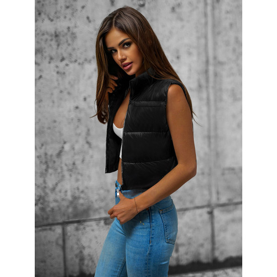 Black short waistcoat Giter JS/16M9079/392