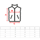 Black short waistcoat Giter JS/16M9079/392