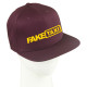 Bordo FullCap kepurė FakeTaxi PK3019 - Aksesuarai vyrams Bordo FullCap kepurė FakeTaxi PK3019
