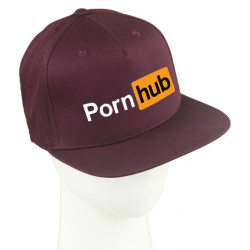 Fullcap kepurė bordo Pornhub