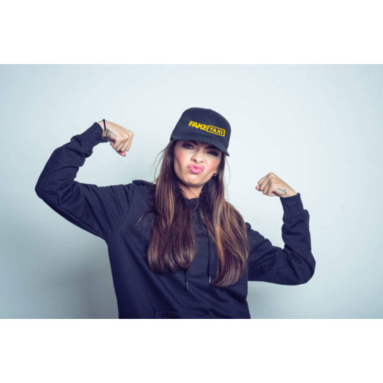 Juoda FullCap kepurė FakeTaxi PK3018 - Aksesuarai vyrams Juoda FullCap kepurė FakeTaxi PK3018