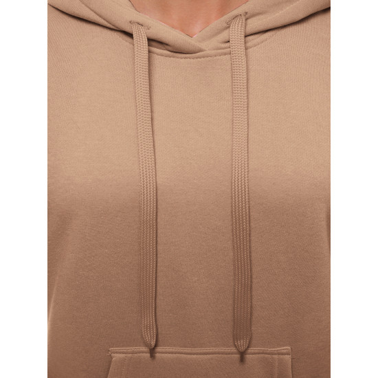 Sieviešu brūna kleita ar kapuci Megan JS/YS10003/91