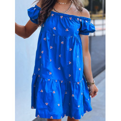 Mėlyna suknelė Nilda
