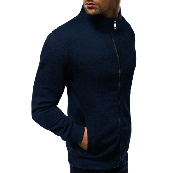Dark blue mens sweater Silon JS/2002 - Mens Sweaters| Sweaters online Dark blue mens sweater Silon JS/2002