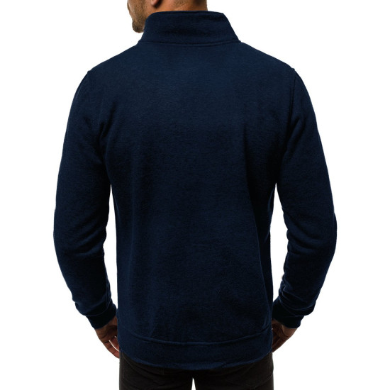 Dark blue mens sweater Silon JS/2002 - Mens Sweaters| Sweaters online Dark blue mens sweater Silon JS/2002