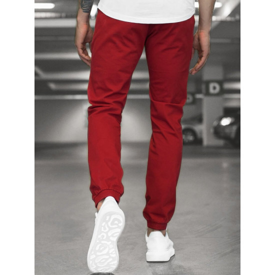 Sale: Mens burgundy pants Keni JB/JP1145/3 - Action Sale: Mens burgundy pants Keni JB/JP1145/3