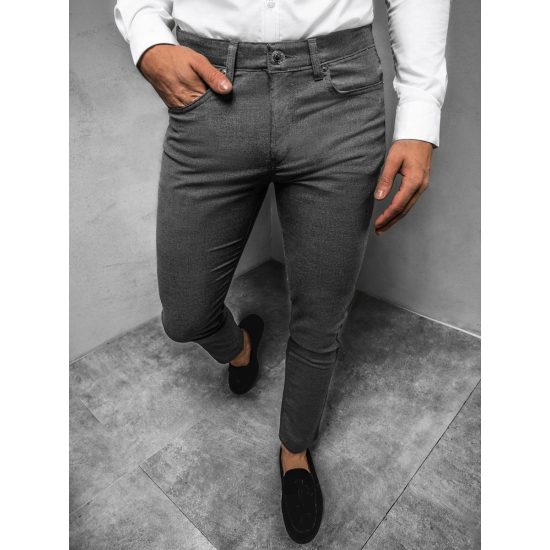 Sale mens grey trousers Luki DJ/5612 - Action Sale mens grey trousers Luki DJ/5612