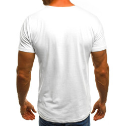 Vyriški baltos spalvos marškinėliai Game