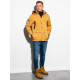 Sale Mens yellow jacket with a hood Linolo C449 - Action Sale Mens yellow jacket with a hood Linolo C449