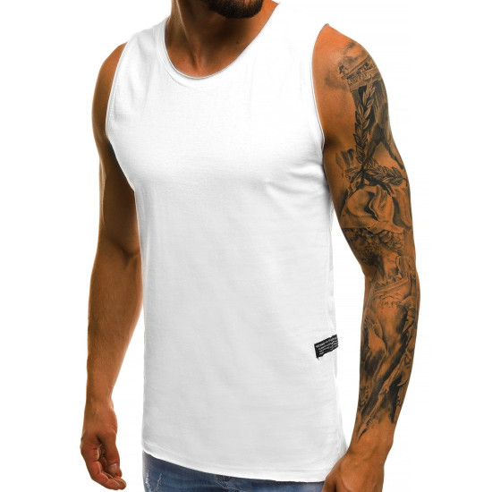 AkcIja Taron mens marchino in white O/1205 - T-shirt AkcIja Taron mens marchino in white O/1205