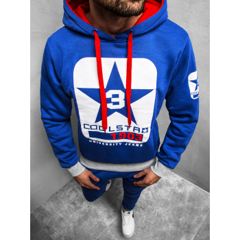 Blue men's Stardust sweatshirt