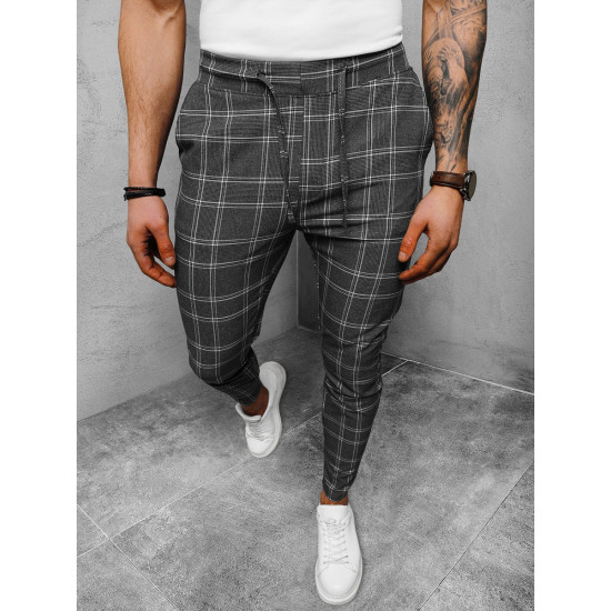 Sale Dark gray mens pants Olino DJ/2279/22