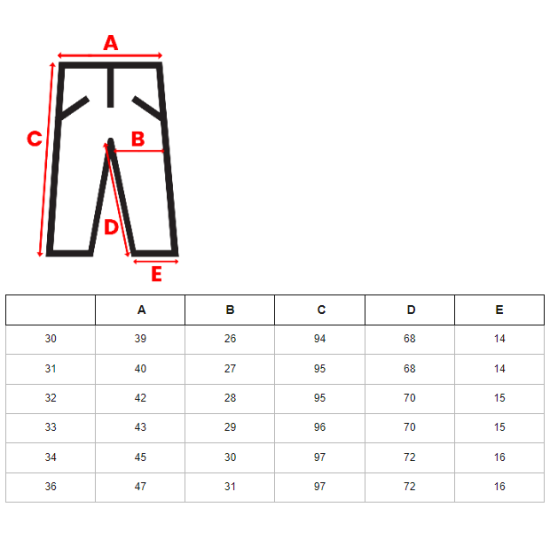 Men's trousers white Nuter O/1000Z - Trousers Men's trousers white Nuter O/1000Z