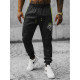 Mens black leisure pants Liter JS/K10250 - Trousers Mens black leisure pants Liter JS/K10250
