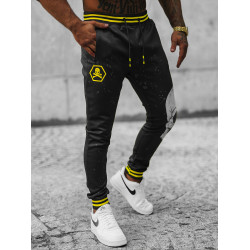 Vyriškos juodos spalvos kelnės Naros