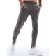 Denol mens dark gray casual pants UX3346 - Trousers Denol mens dark gray casual pants UX3346