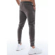 Denol mens dark gray casual pants UX3346 - Trousers Denol mens dark gray casual pants UX3346