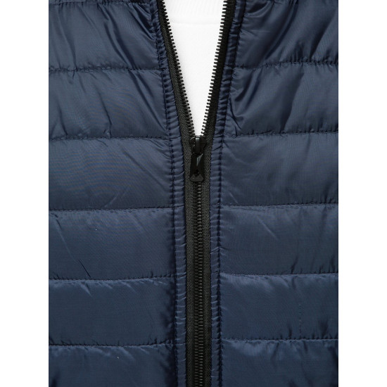Quilted mens navy blue waistcoat Lider JS/MY77 - For men Quilted mens navy blue waistcoat Lider JS/MY77