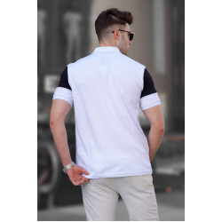 Vyriški balti - rudi marškinėliai Eken