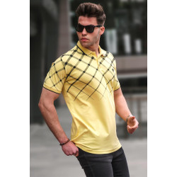 Vyriški geltonos spalvos marškinėliai Duba