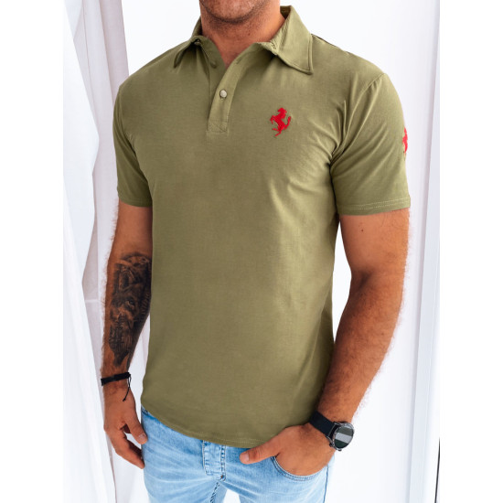 Chaki polo marškinėliai Horen PX0590 - Marškinėliai Chaki polo marškinėliai Horen PX0590 Premium