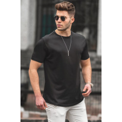 Vyriški juodos spalvos marškinėliai Lucus Series