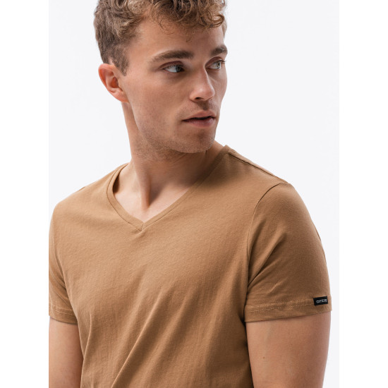 Marškinėliai rudi Oren S1369
