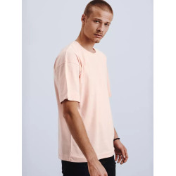 Vyriški rožinės spalvos marškinėliai Simple