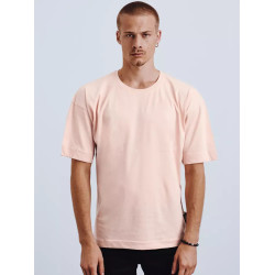 Vyriški rožinės spalvos marškinėliai Simple