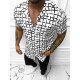 Patterned shirt for men Uran E/1400/35 - For men Patterned shirt for men Uran E/1400/35