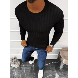 Juodas vyriškas megztinis Meger
