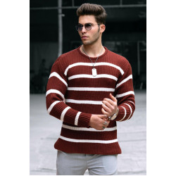 Rudas vyriškas megztinis 
