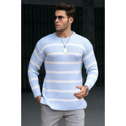 Vyriškas mėlynas megztinis 