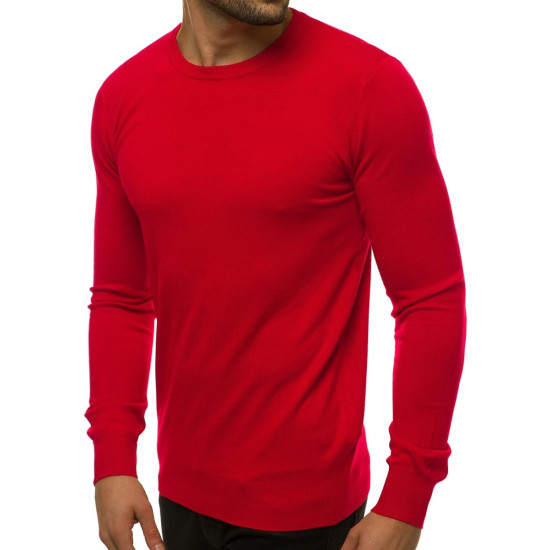 Mens red sweater Entoni TMK/YY01/6 - For men Mens red sweater Entoni TMK/YY01/6