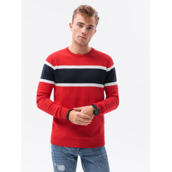 Raudonas vyriškas megztinis Mako