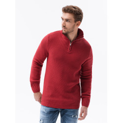 Akcija Raudonas vyriškas megztinis Omil