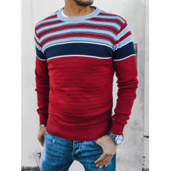 Raudonas vyriškas megztinis Viter
