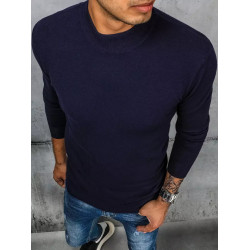 Tamsiai mėlynas vyriškas megztinis Zamol