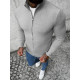Mens gray Karim zip-up sweater NB/MM6004/2 - For men Mens gray Karim zip-up sweater NB/MM6004/2