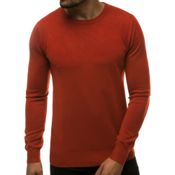 Vyriškas tamsiai rudos spalvos megztinis Entoni