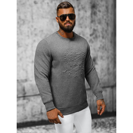 Men's grey jumper Italy NB/MF2010 - For men Men's grey jumper Italy NB/MF2010
