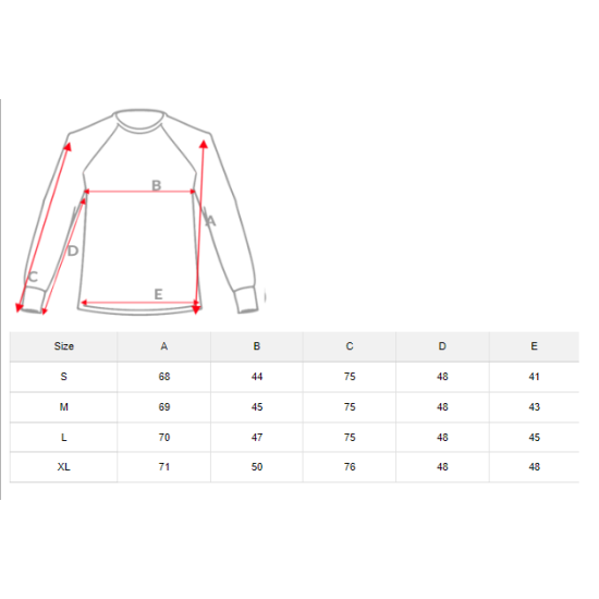Men's red jumper Terel L/1442Z