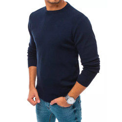 Vyriškas tamsiai mėlynas megztinis Zarol